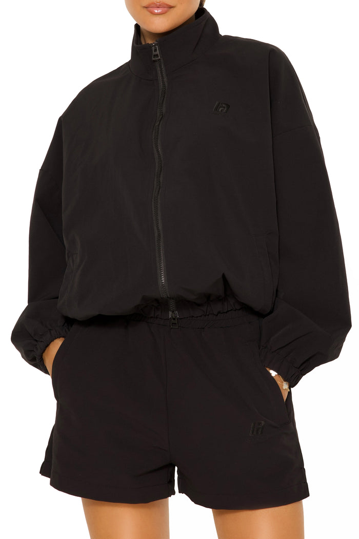 LA Official Embroidered Short Black