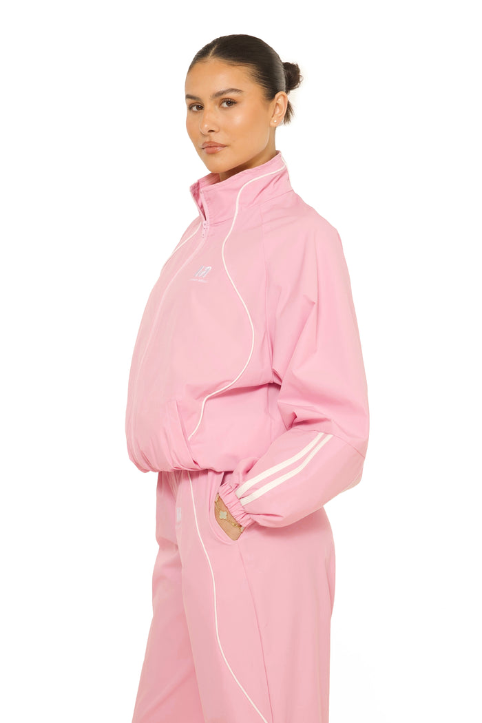 LA Official Zip Up Jacket Pink