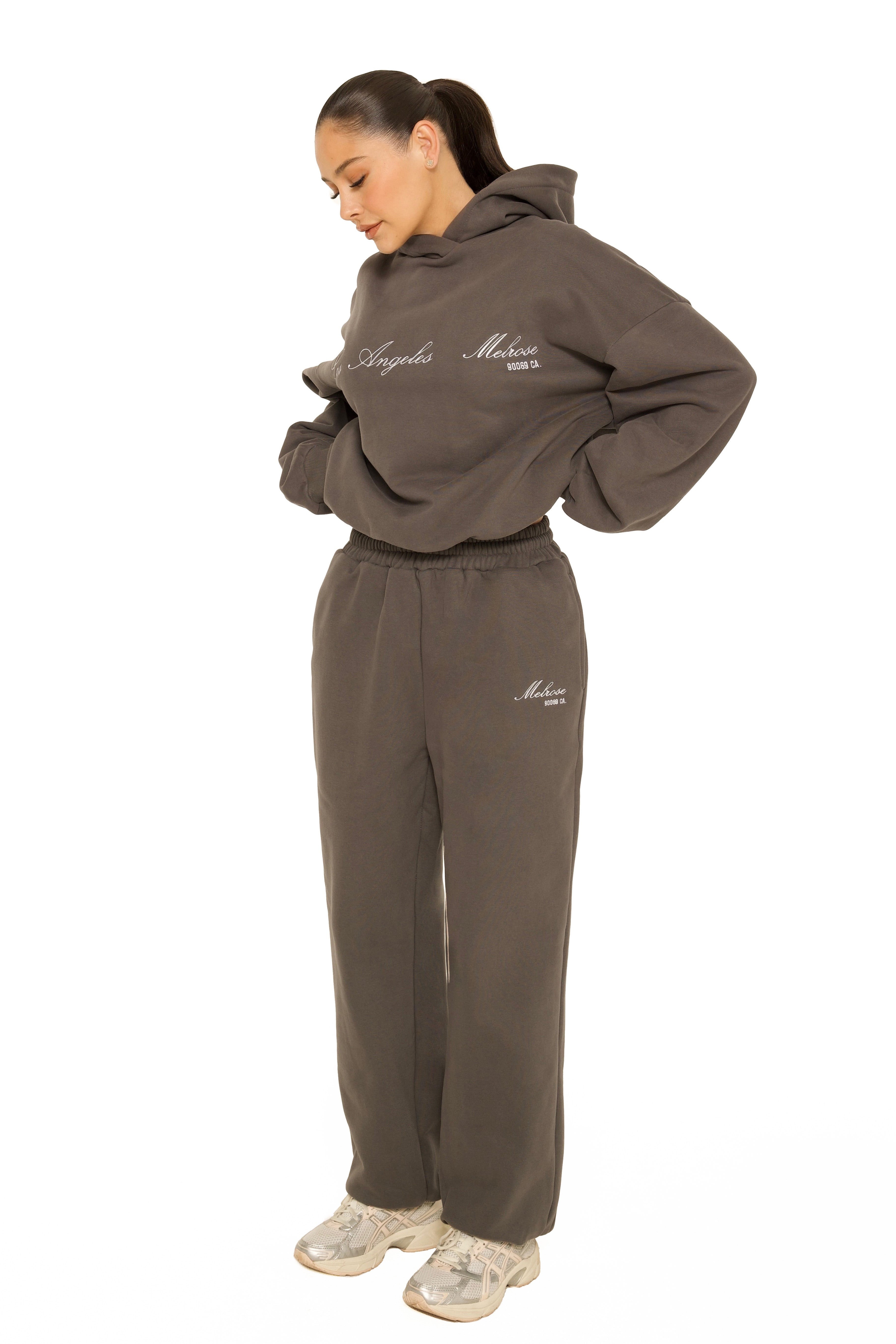 Melrose Sweatpants Charcoal Grey