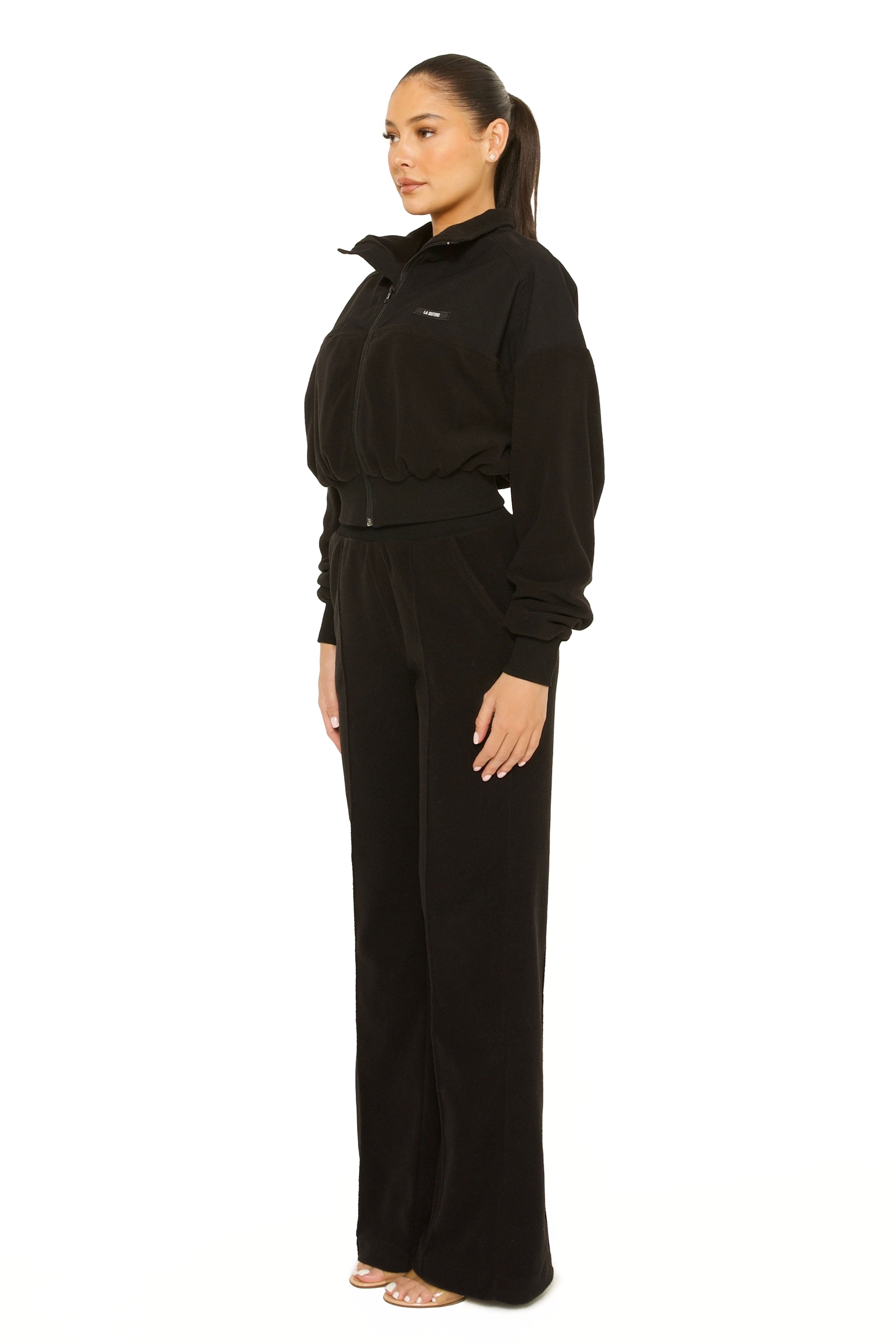 Sporty Fleece Tracksuit