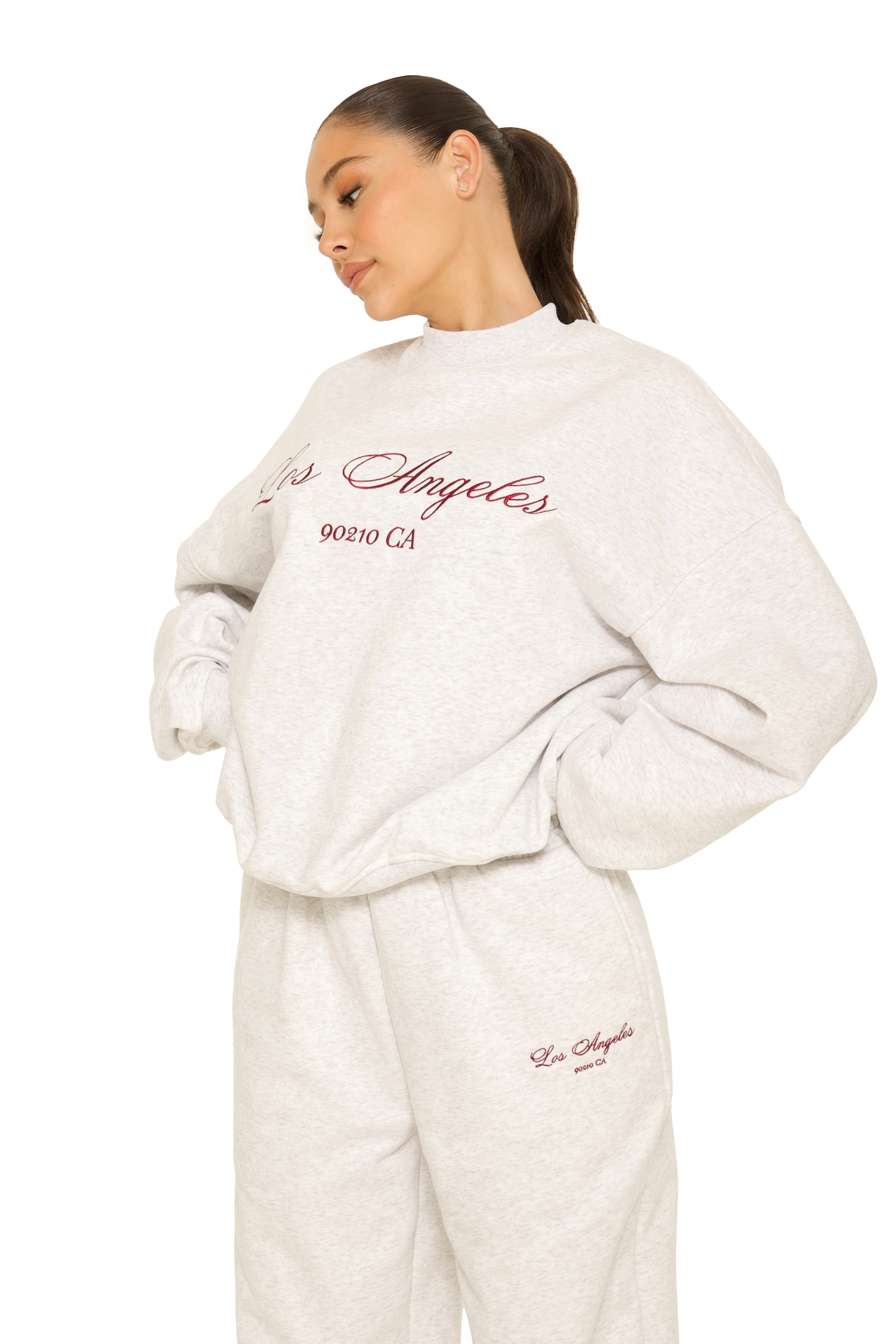 The Hills Crewneck Burgundy