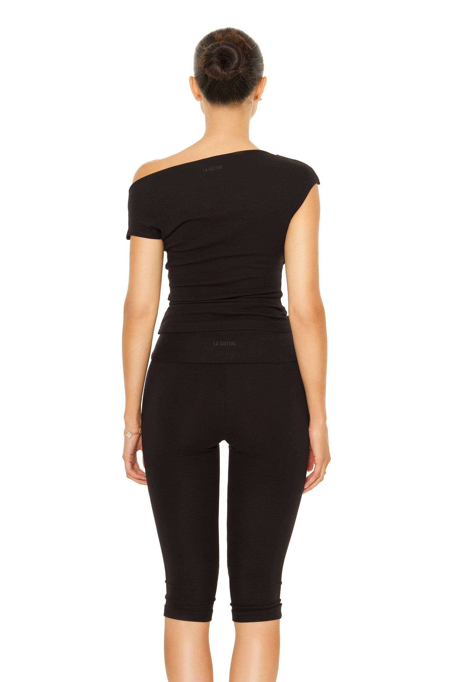 Capri Lounge Pants Black