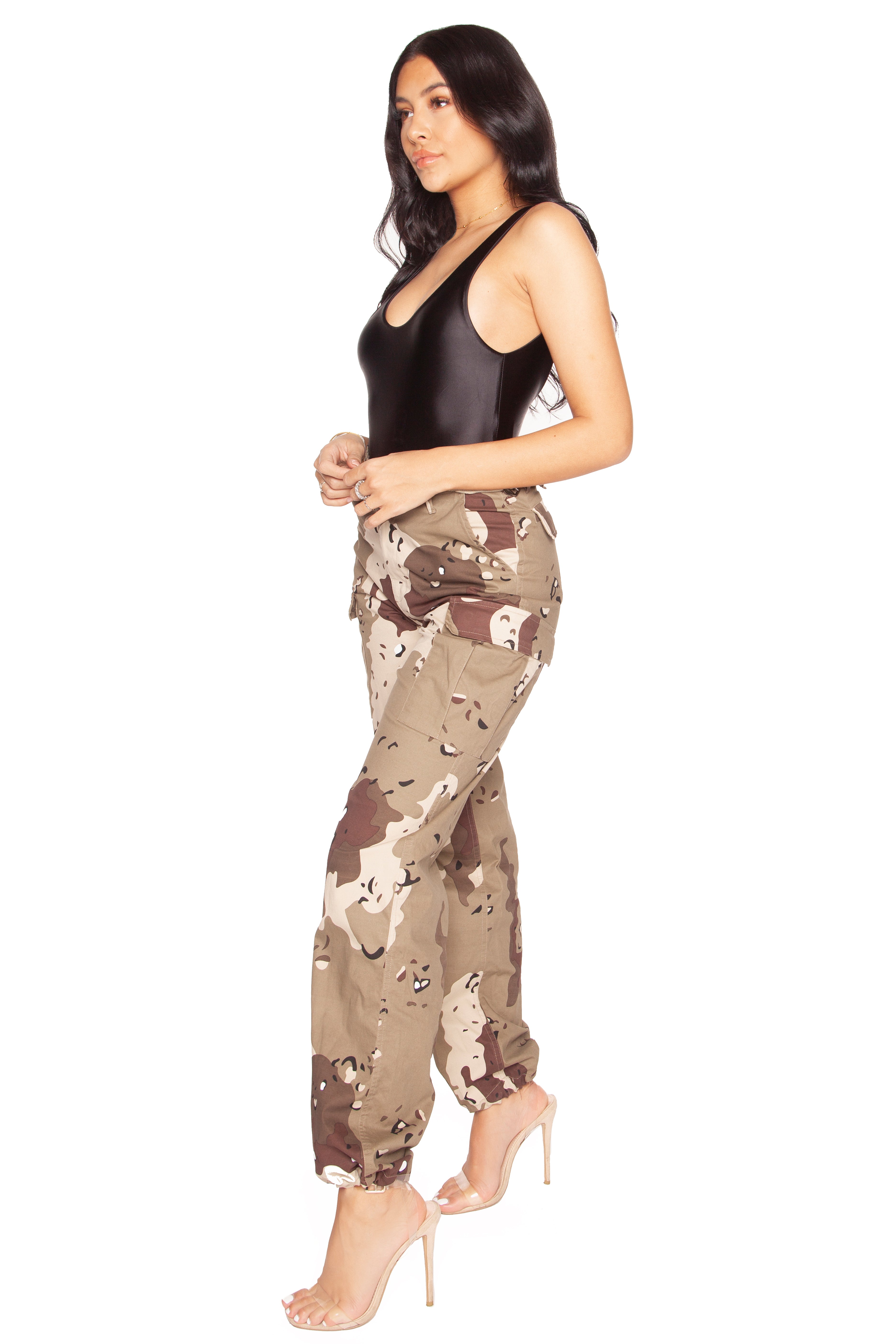 Camouflage Pants Beige