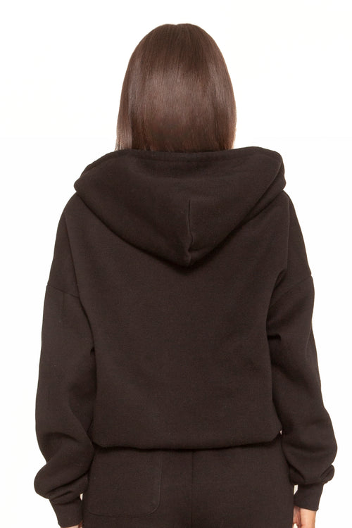 Essential Zipper Hoodie 2.0 Black