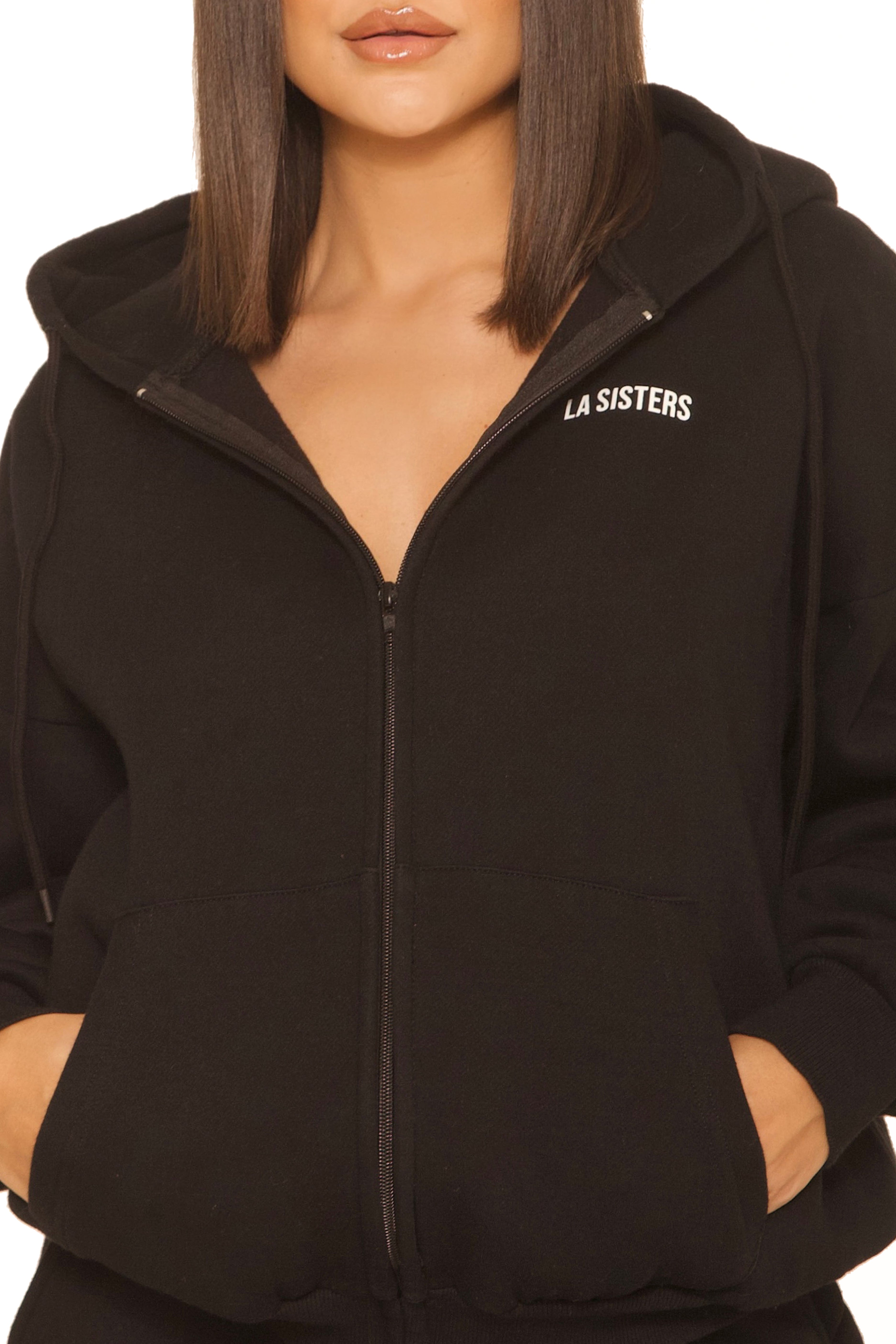 Essential Zipper Hoodie 2.0 Black