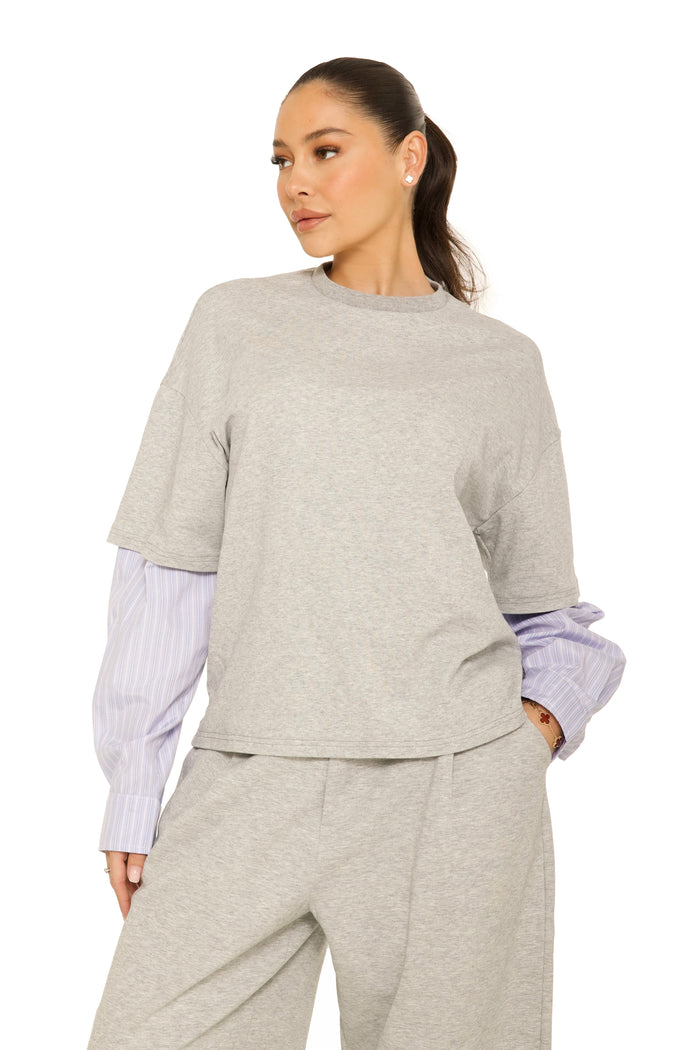 Long Sleeve Blouse Tee