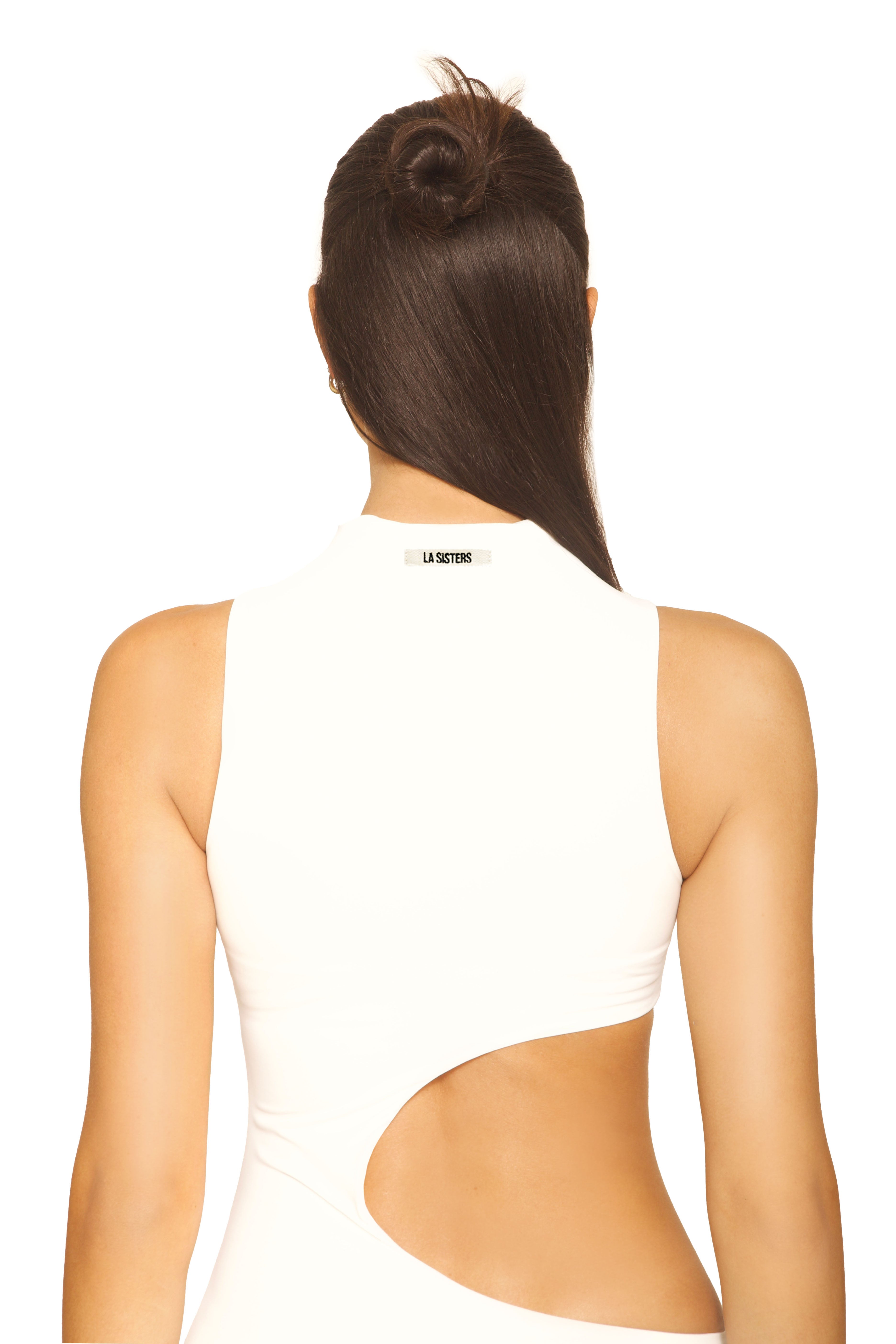 Maxi Cut Out Dress White