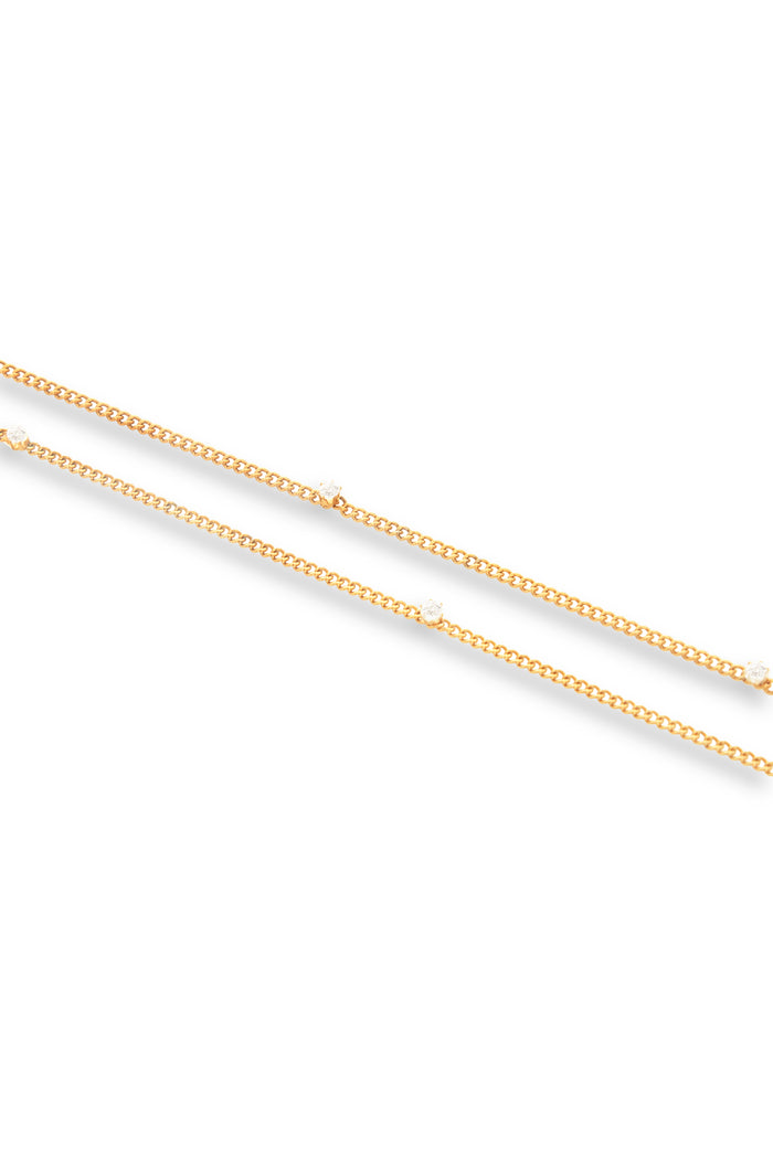 Minimal Rhinestone Belly Chain