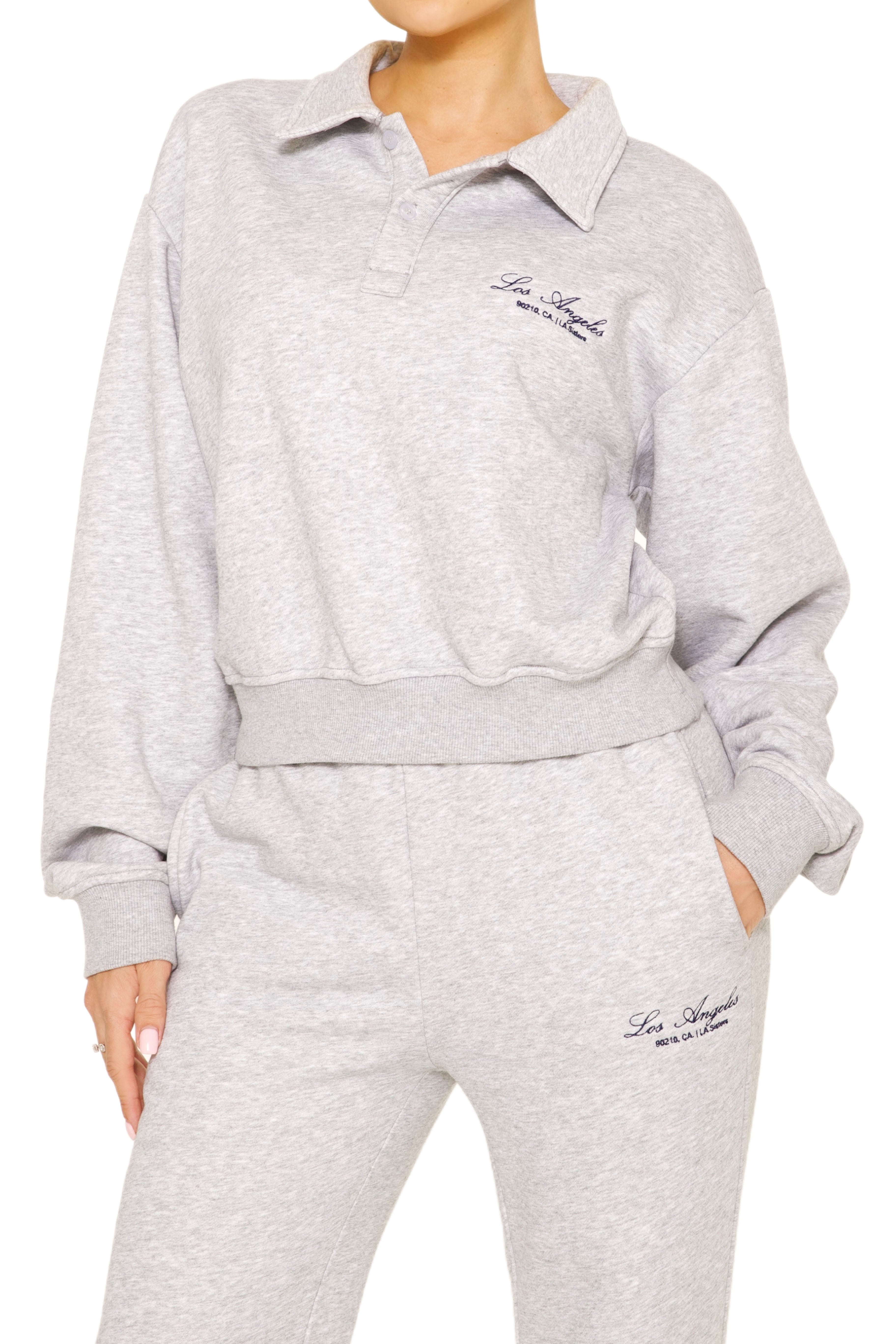 Polo Sweatsuit Grey
