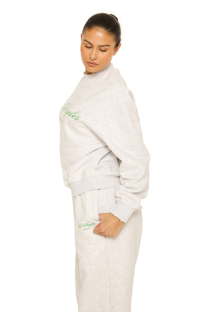 The Hills Crewneck Green