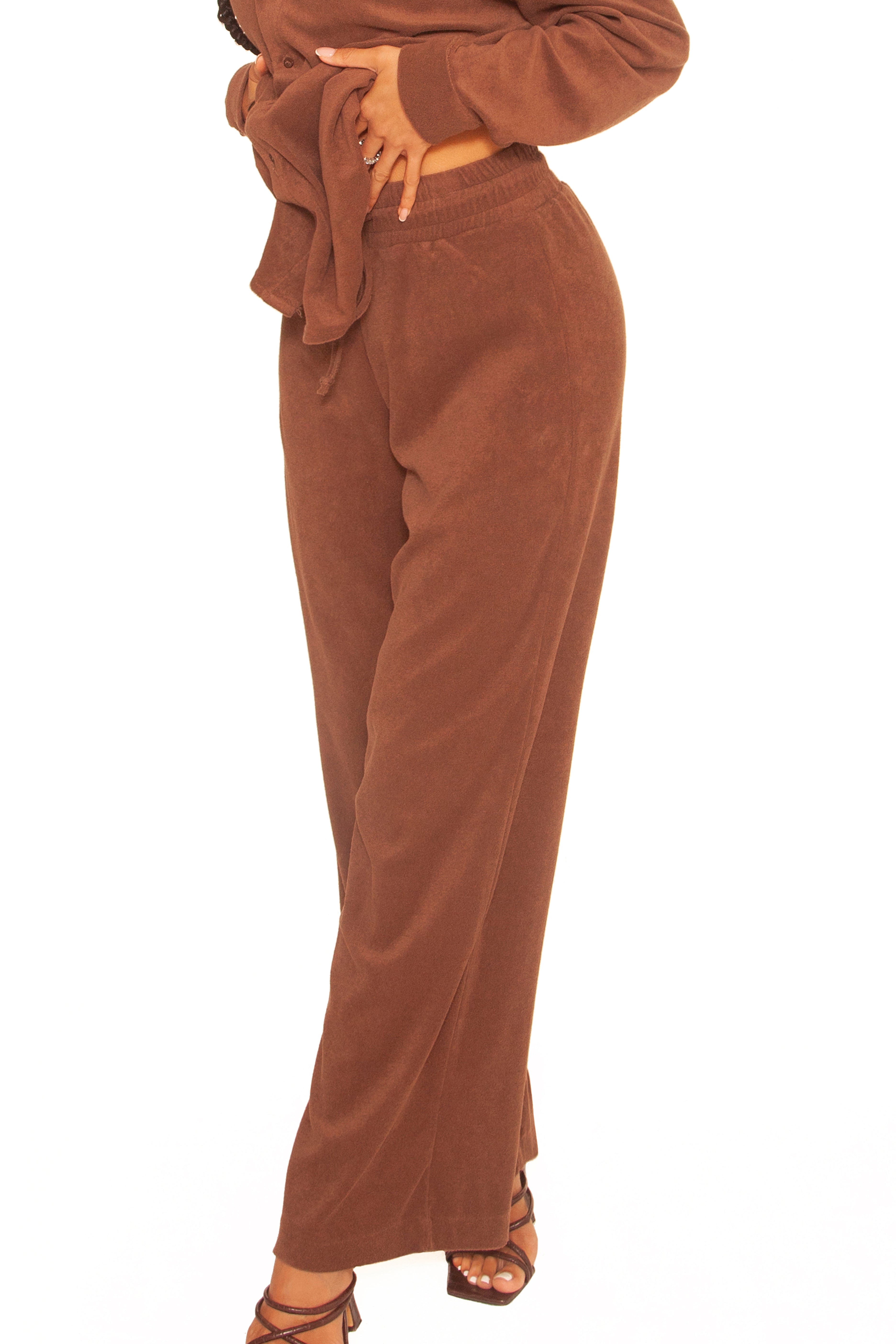 Towel Pants Brown