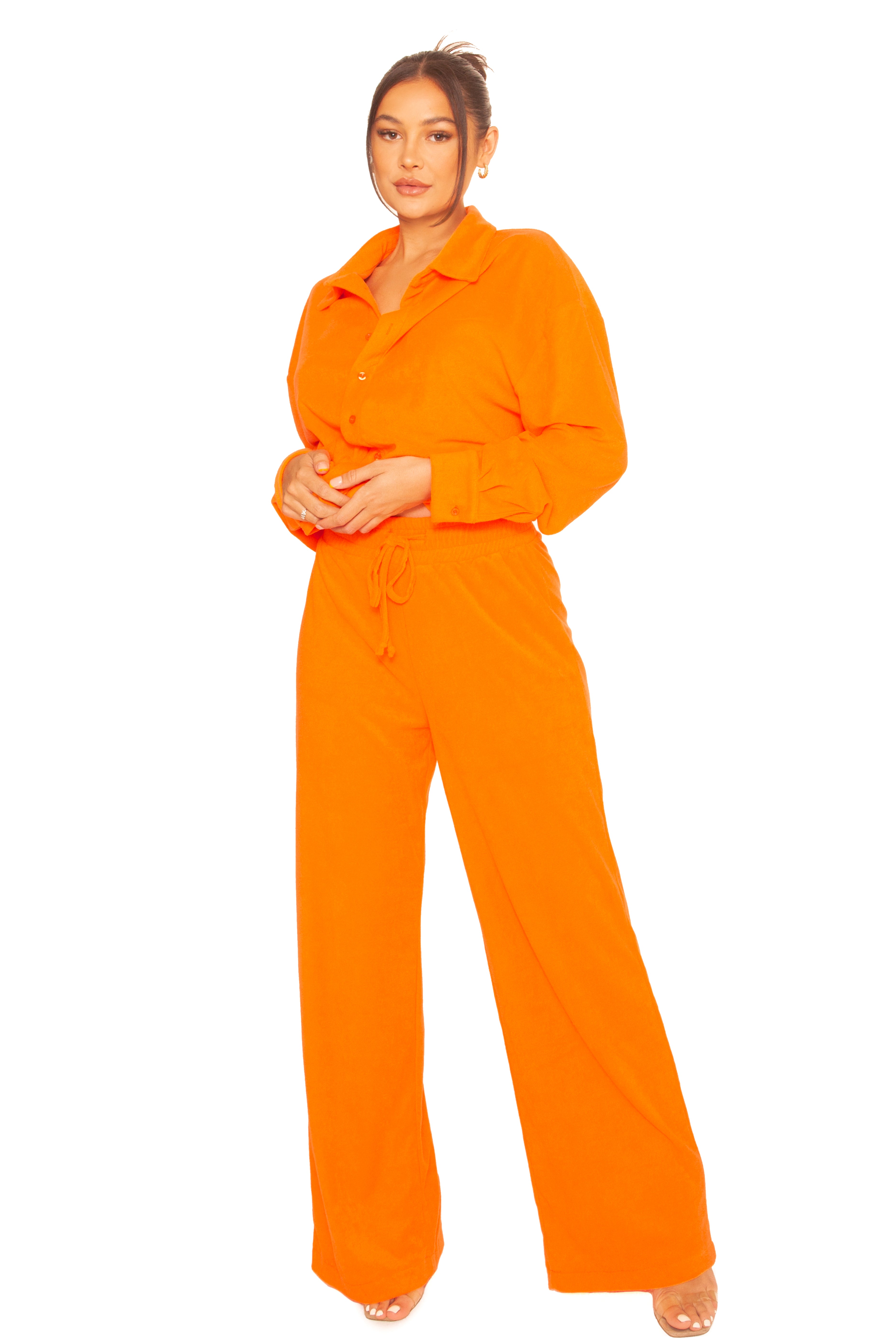 Towel Pants Orange
