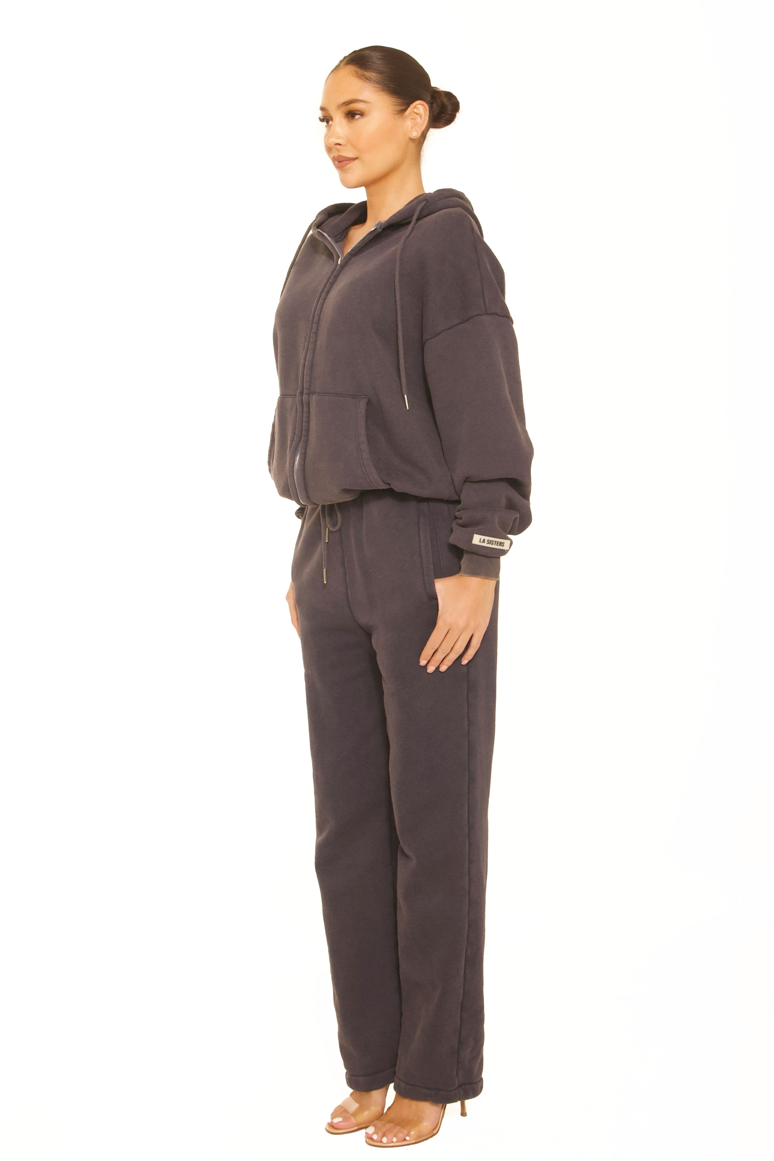 Vintage Straight Leg Sweatpants Navy