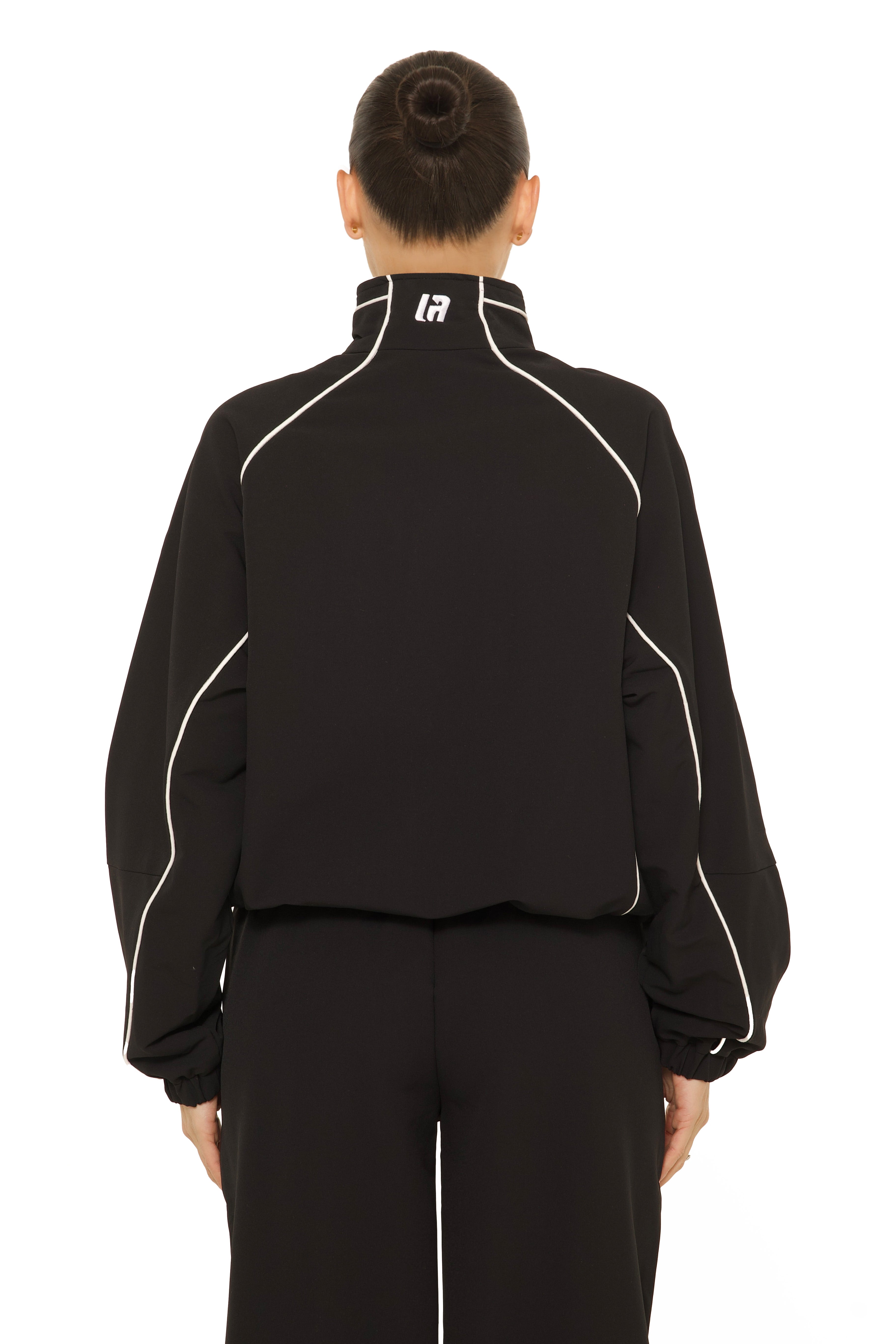 LA Official Zip Up Jacket Black