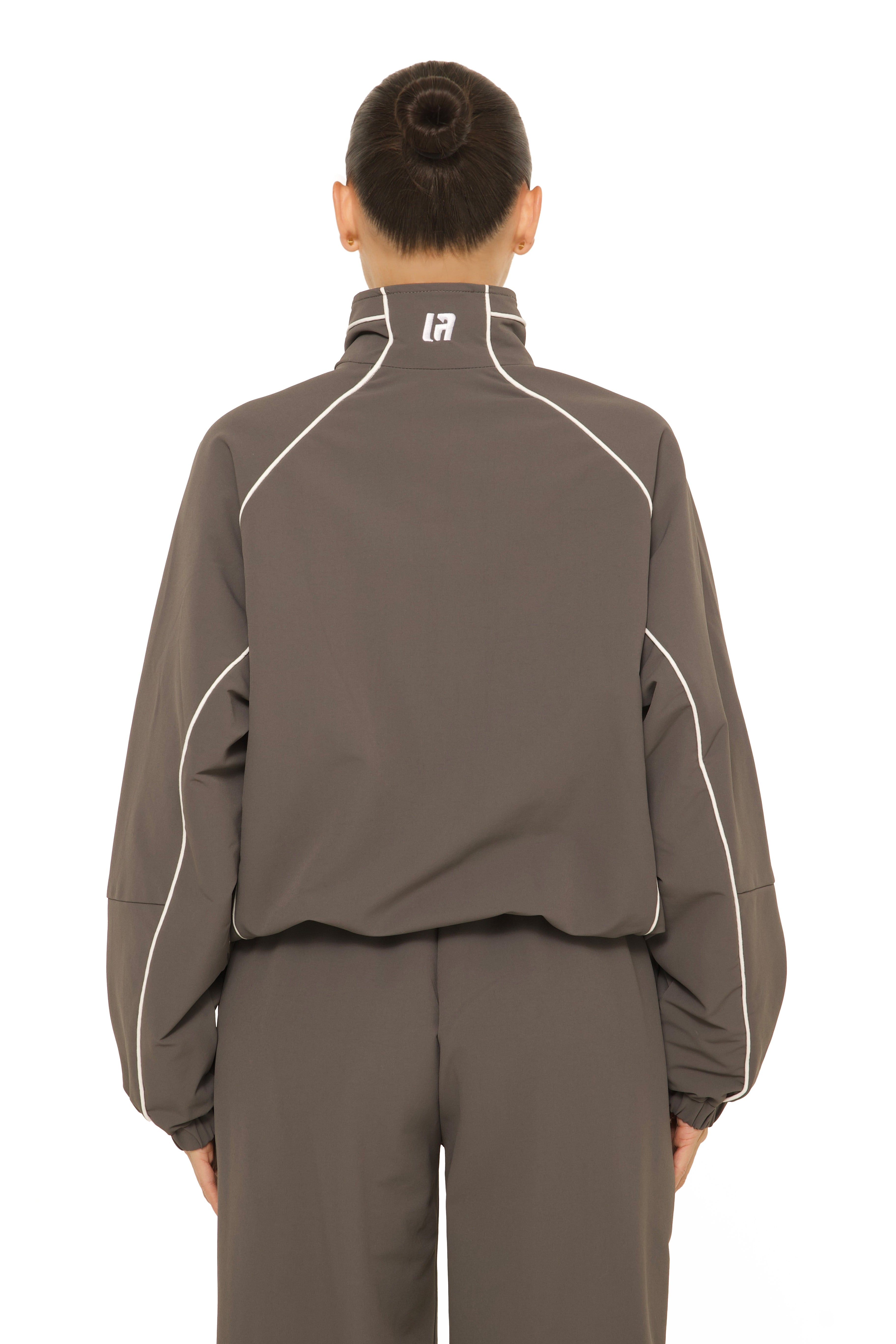 LA Official Zip Up Jacket Grey