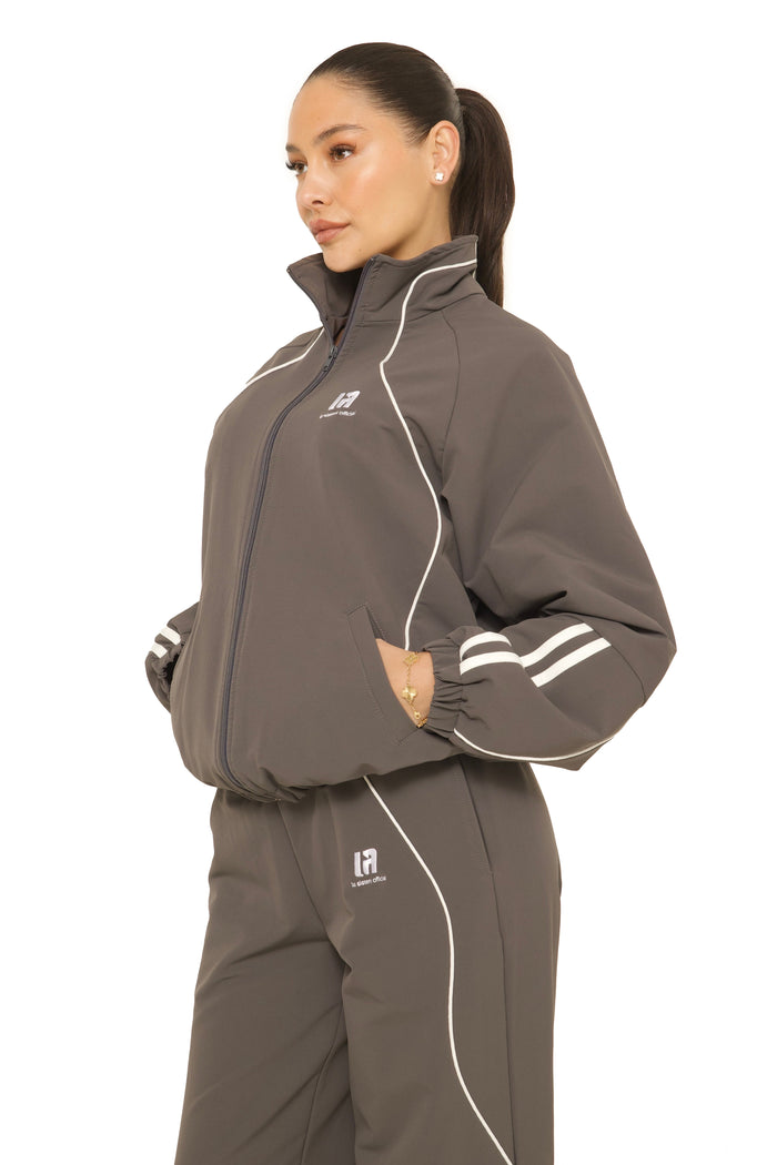 LA Official Zip Up Jacket Grey