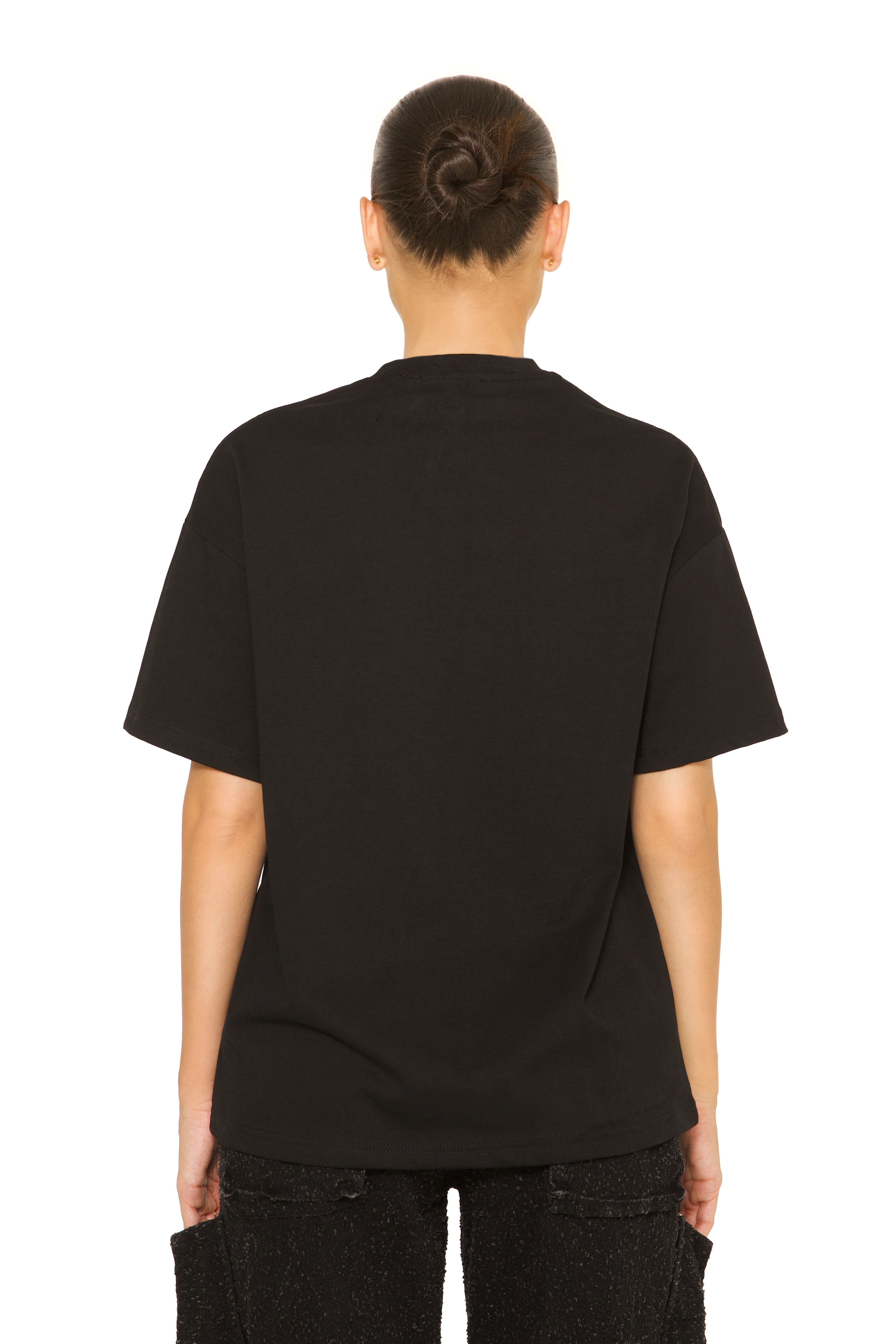 Signature Oversized Tee Black