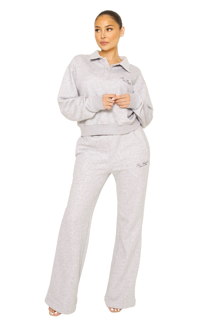 Polo Sweatsuit Grey