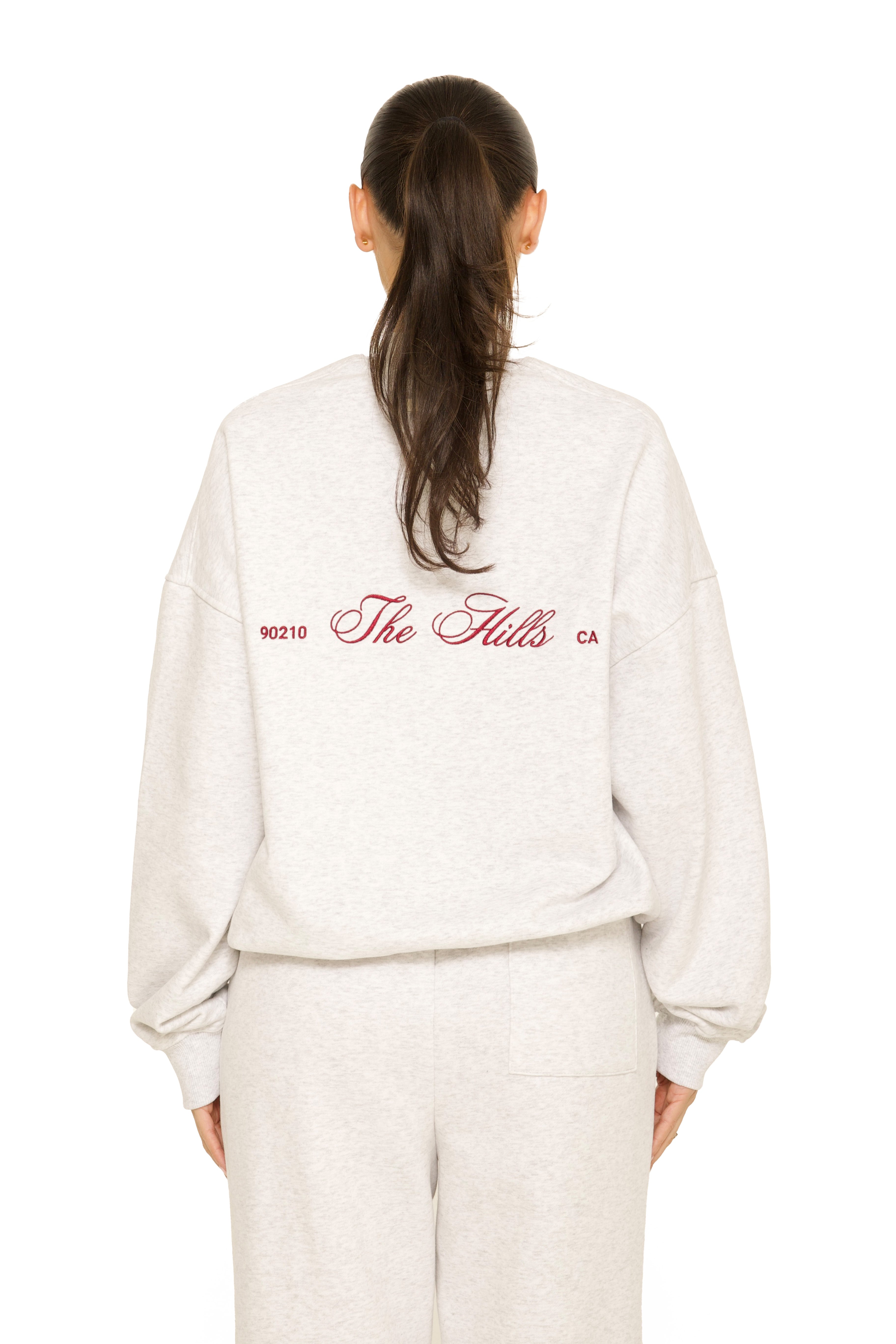 The Hills Crewneck Burgundy