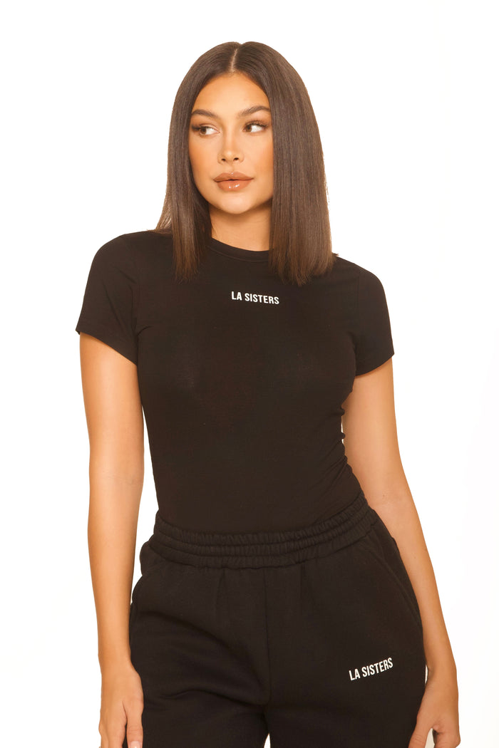 Essential bodysuit Black