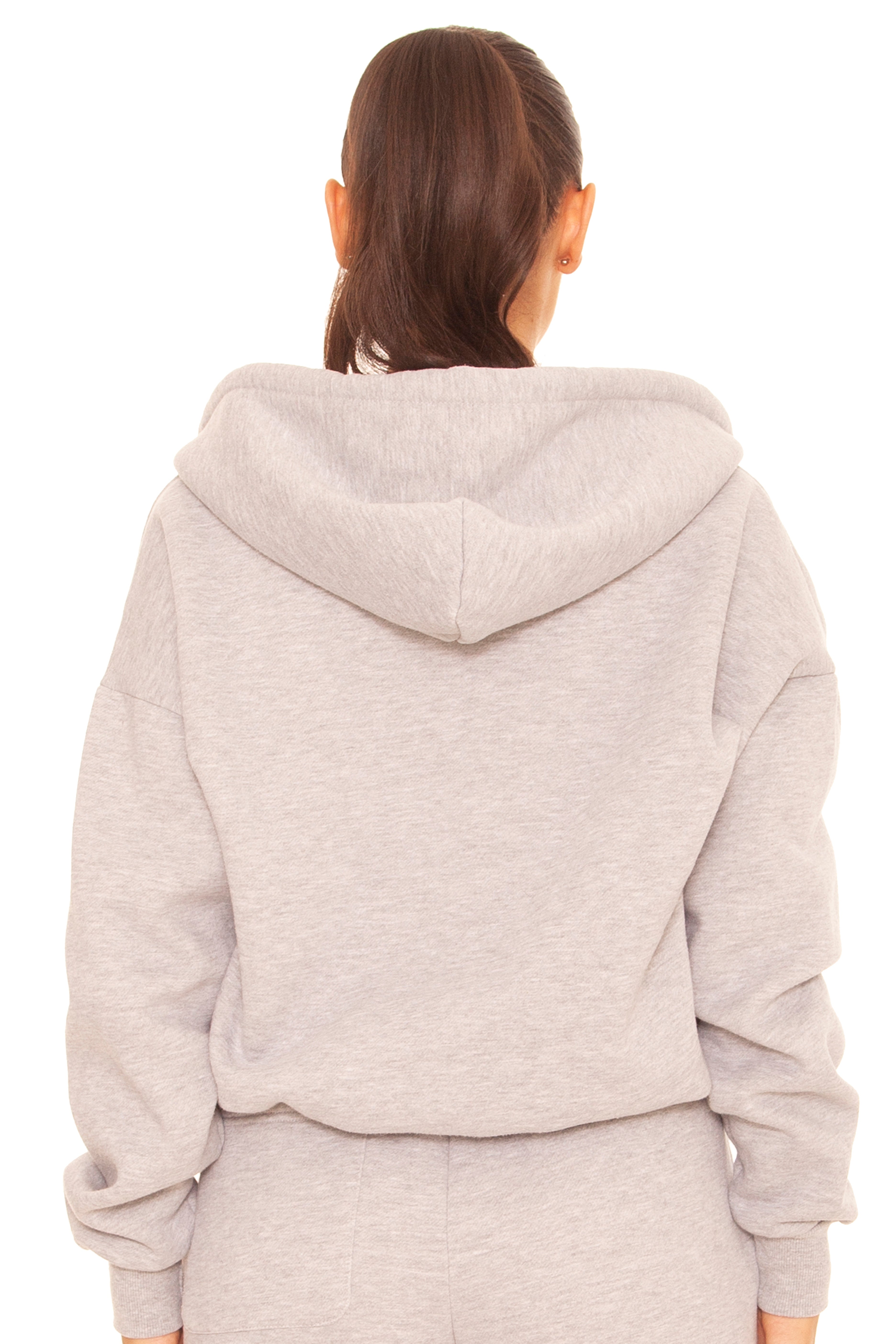 Essential Zipper Hoodie 2.0 Grey