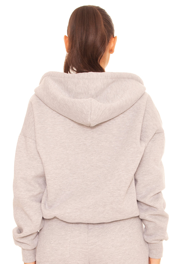 Essential Zipper Hoodie 2.0 Grey