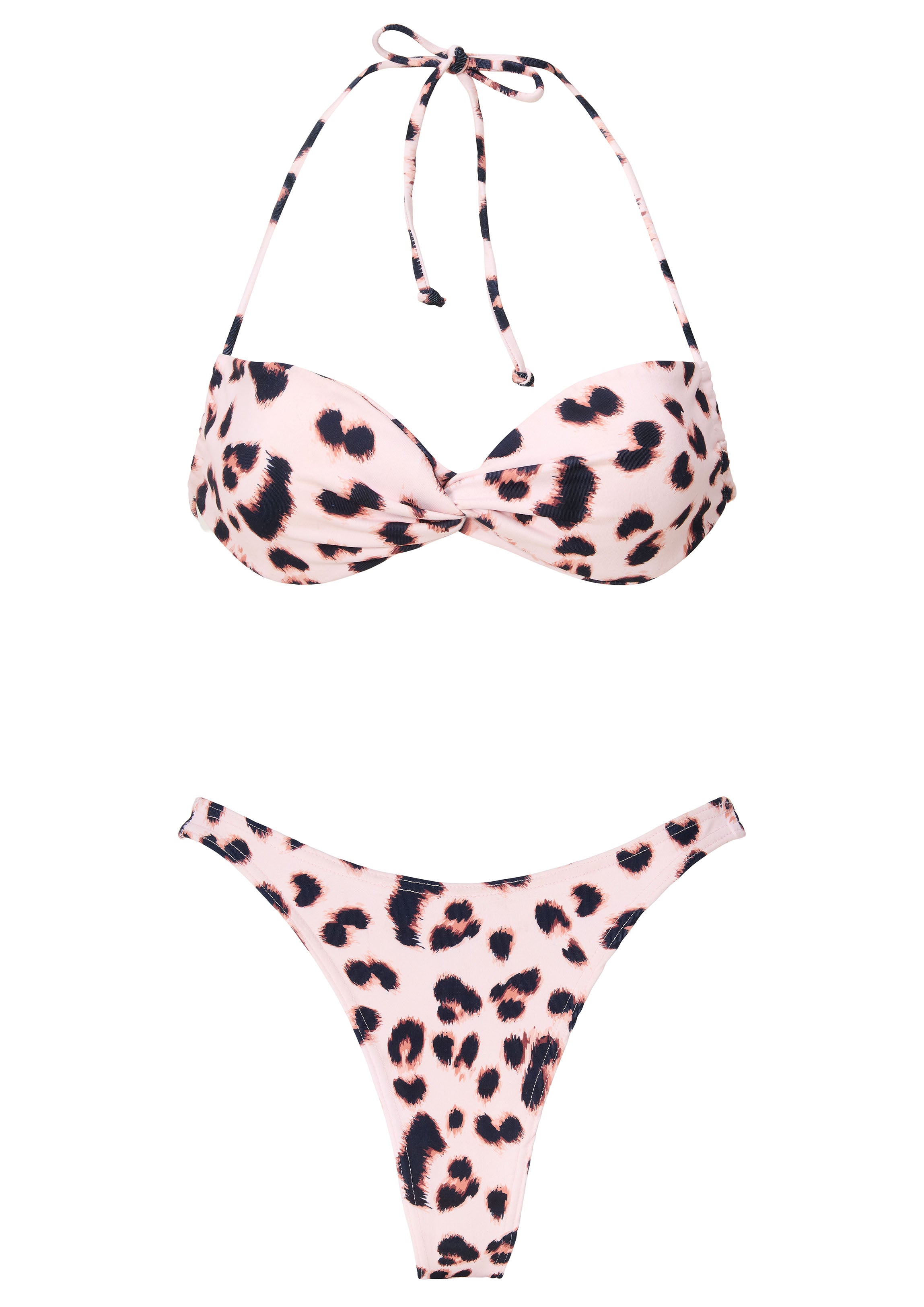 Twist Bikini Leopard