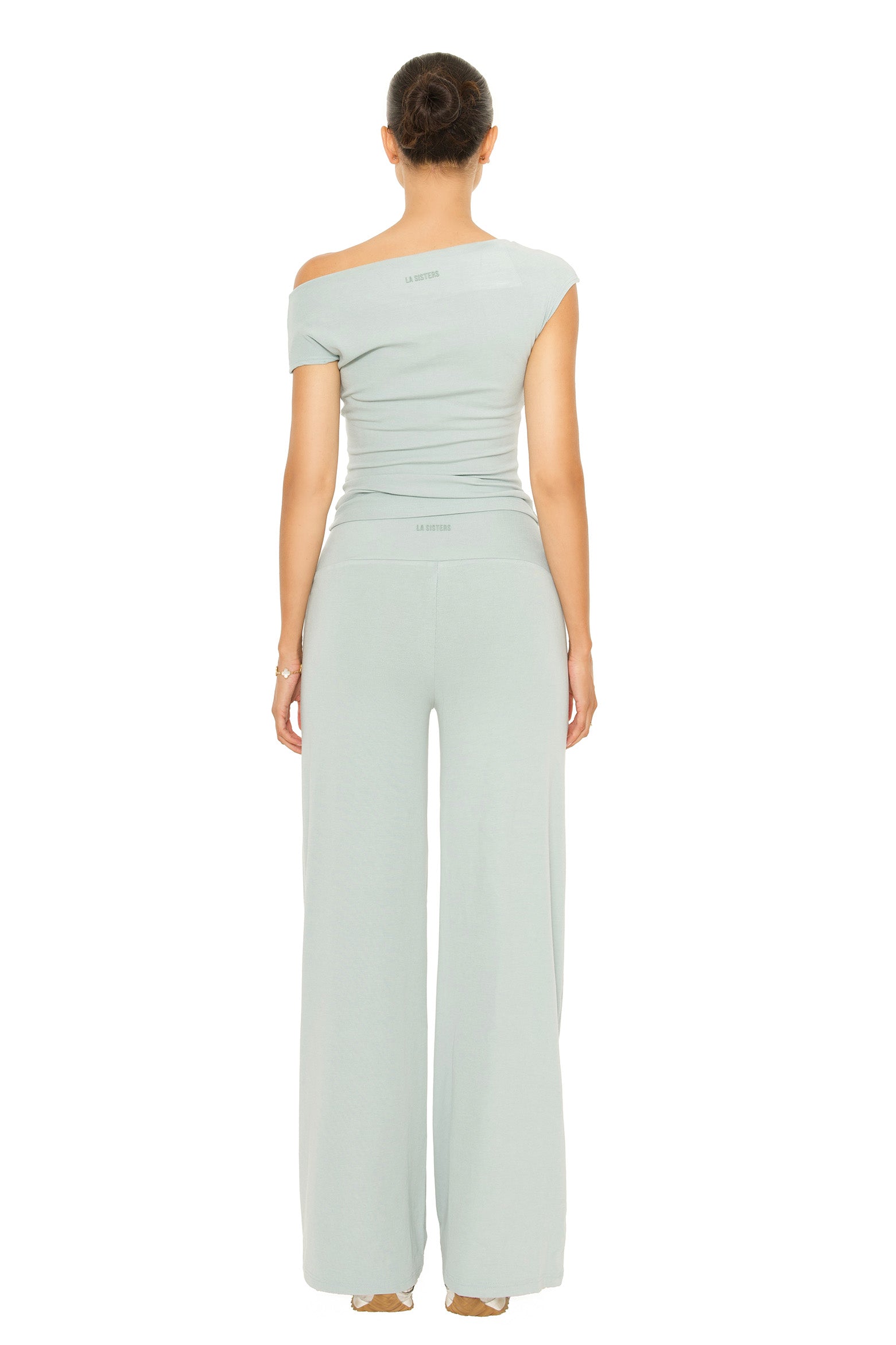 Wide Leg Lounge Pants Sage