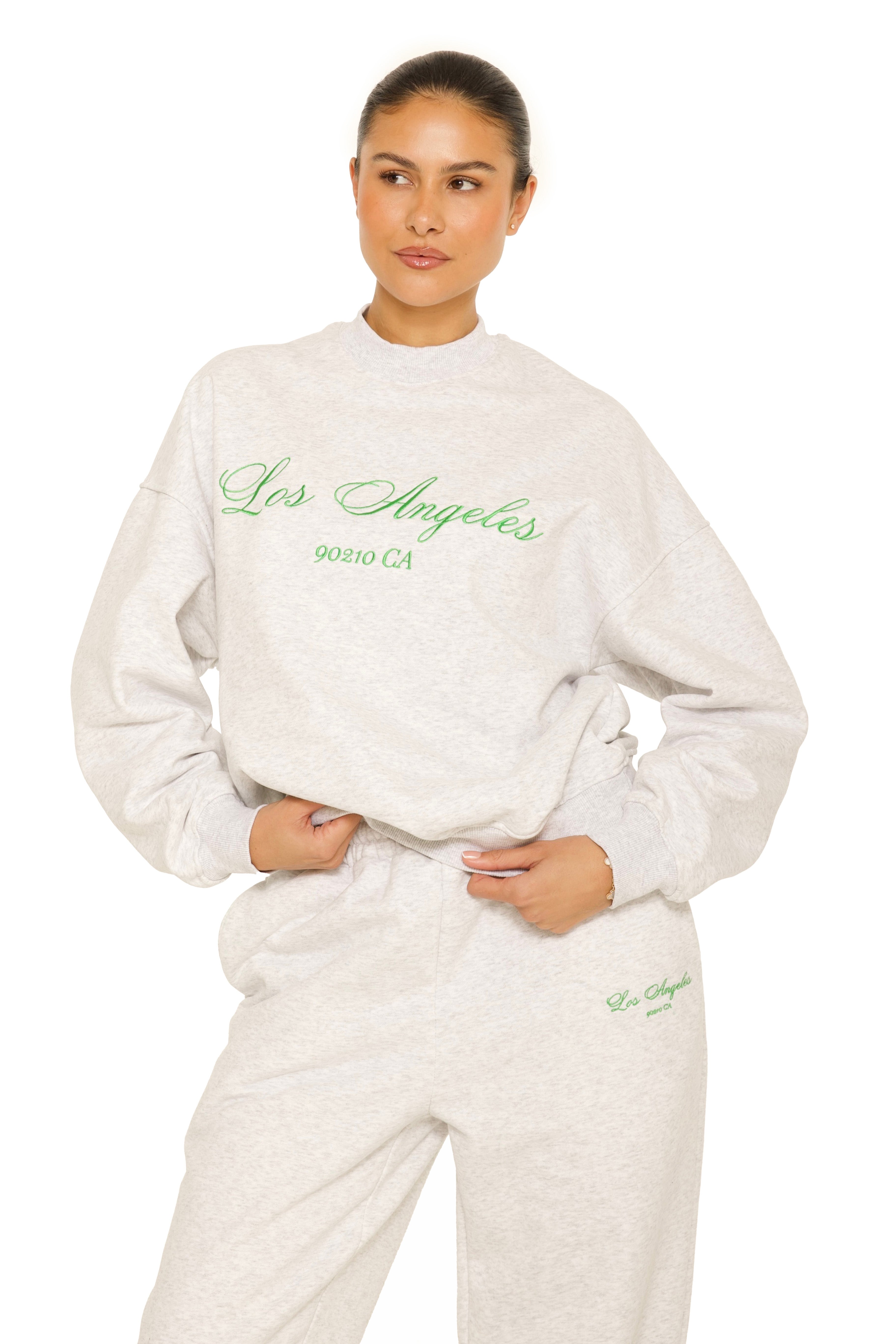 The Hills Crewneck Green