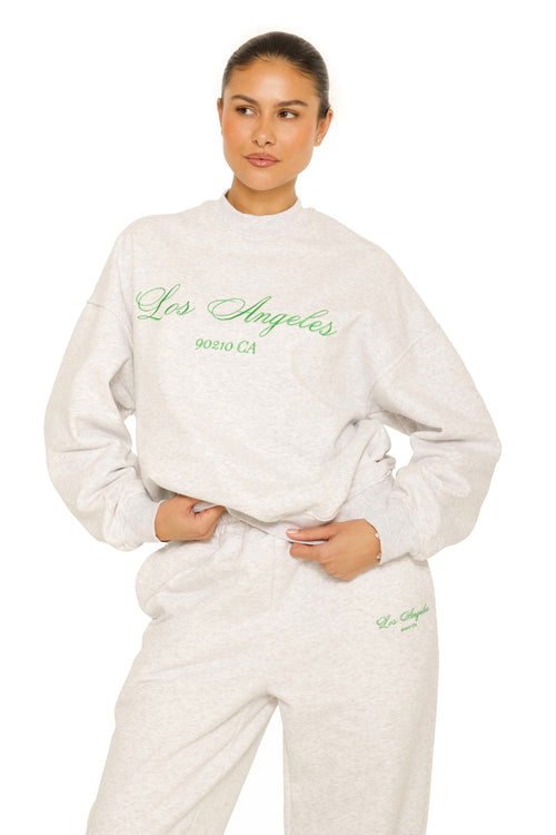 The Hills Crewneck Green
