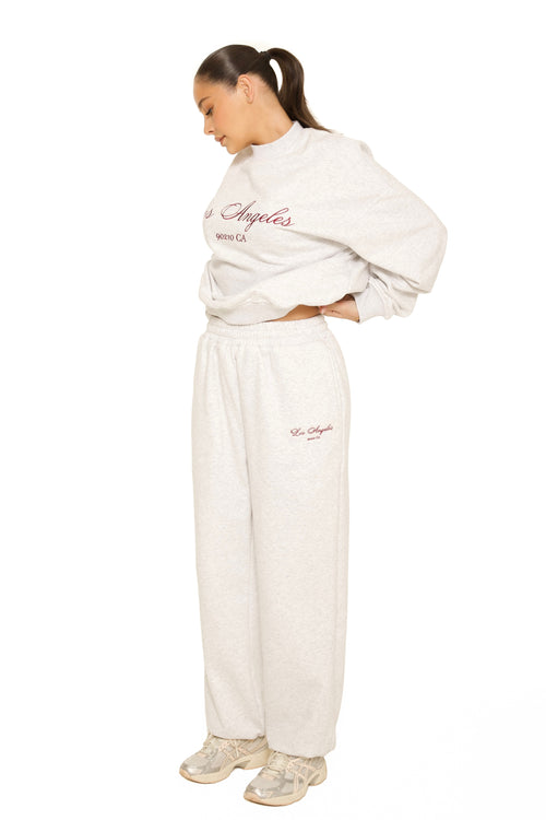 The Hills Sweatpants Burgundy