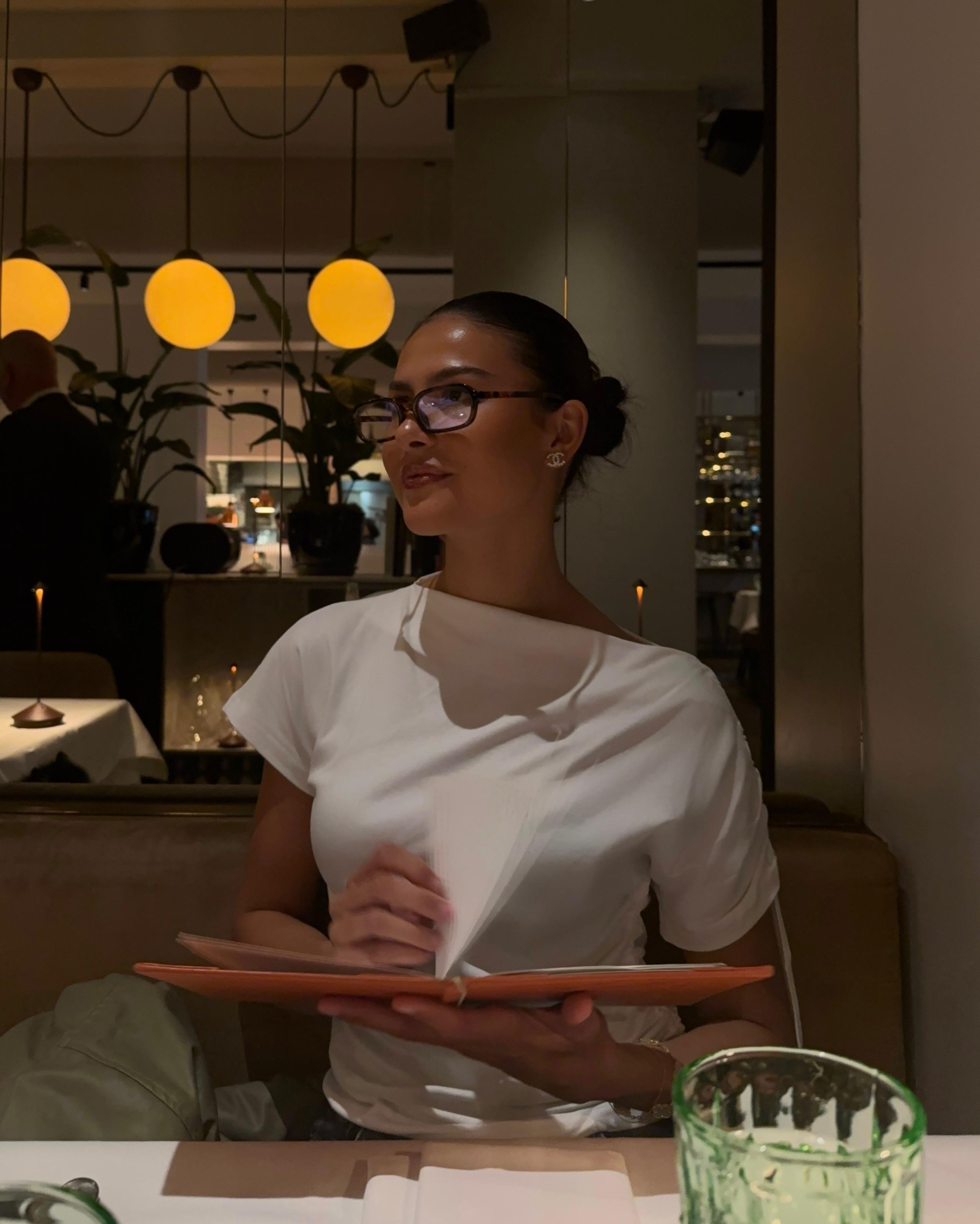 Off-Shoulder String Top White